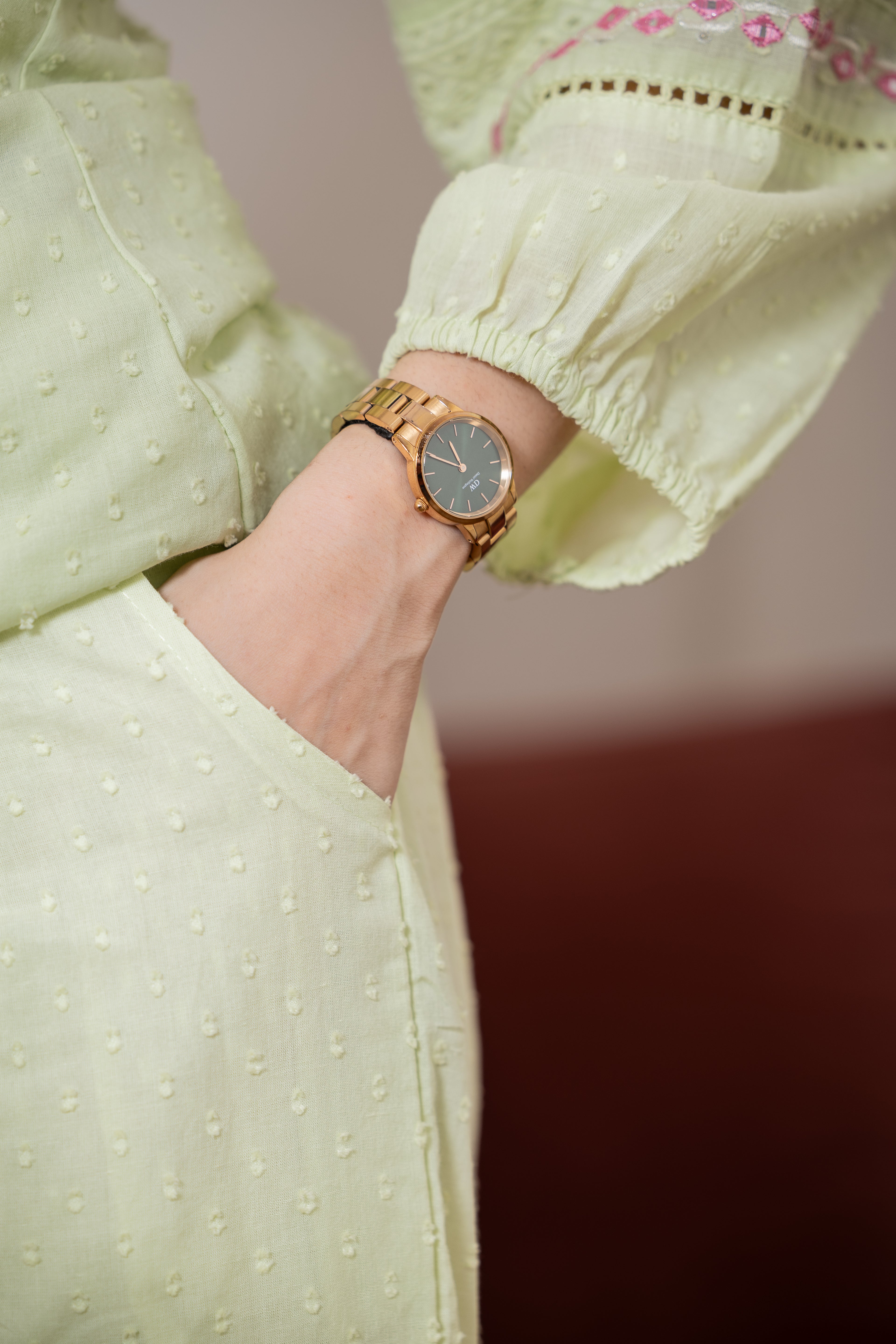 Adara – Pista Mal Cotton Short Kurta