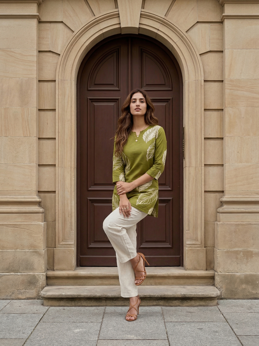 Forest Green Cotton Co-ord