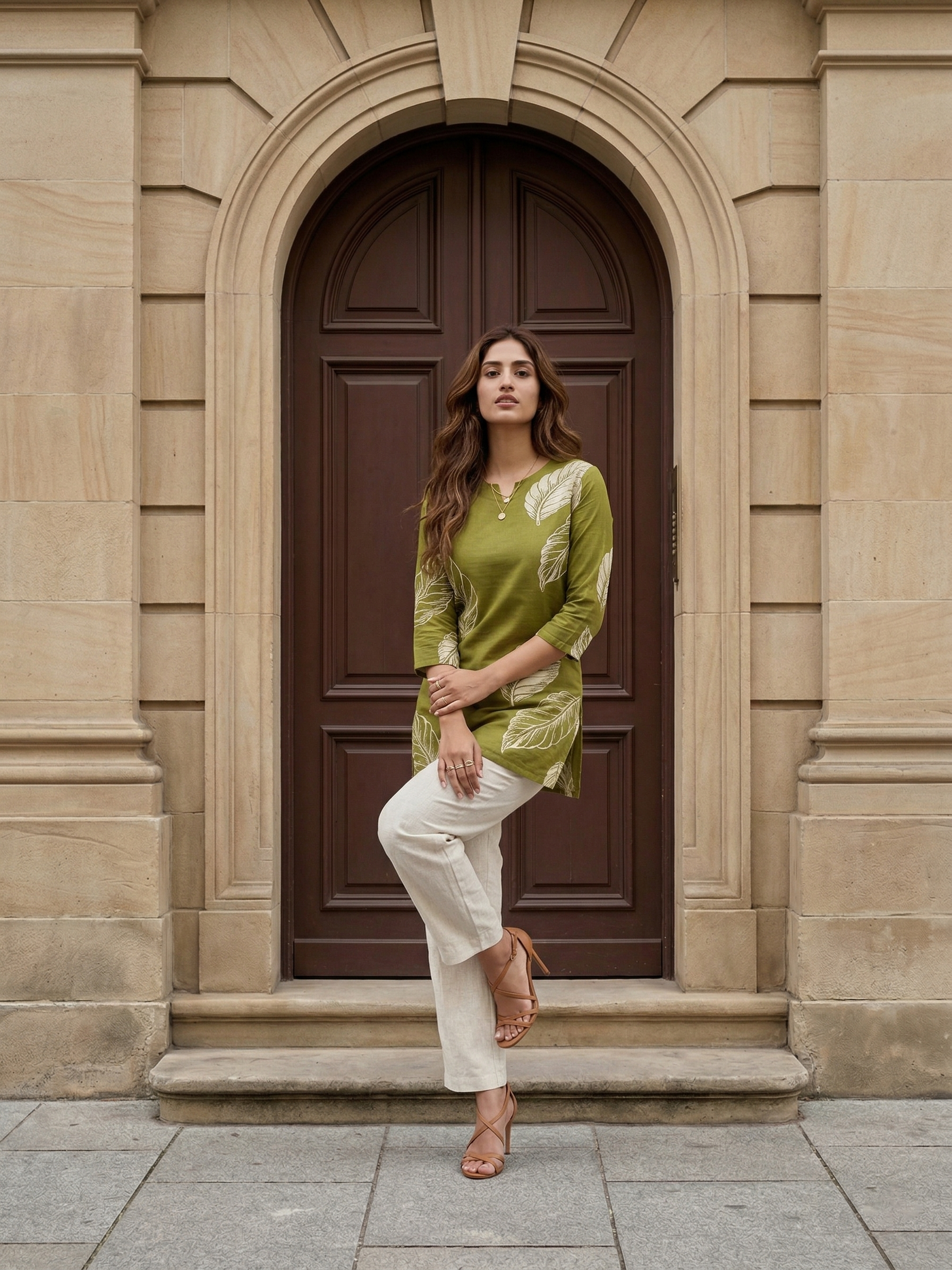 Forest Green Cotton Co-ord