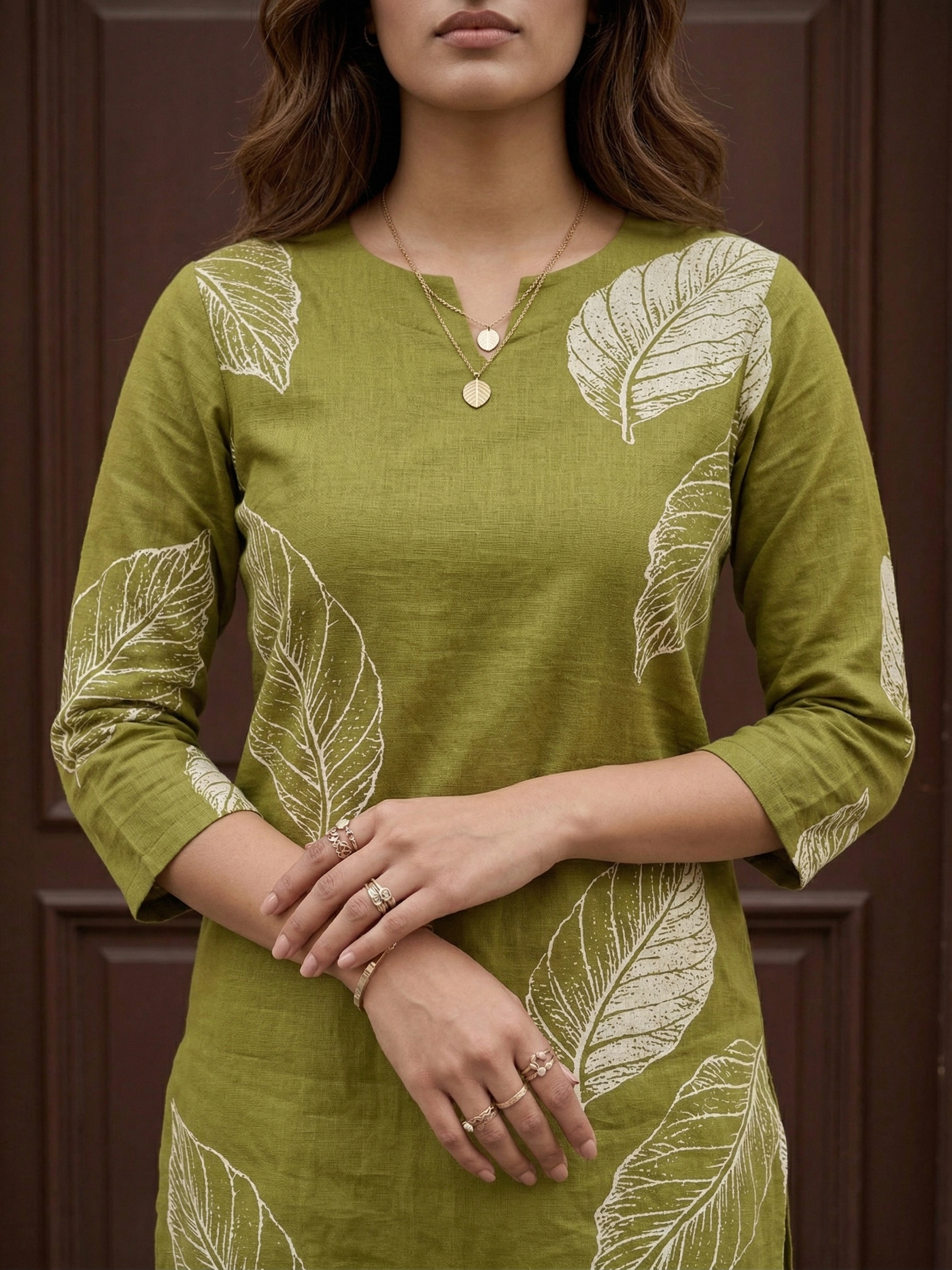 Forest Green Cotton Co-ord
