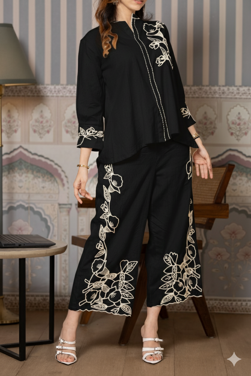 Saba 2.0 – Cotton Flex with Statement Flared