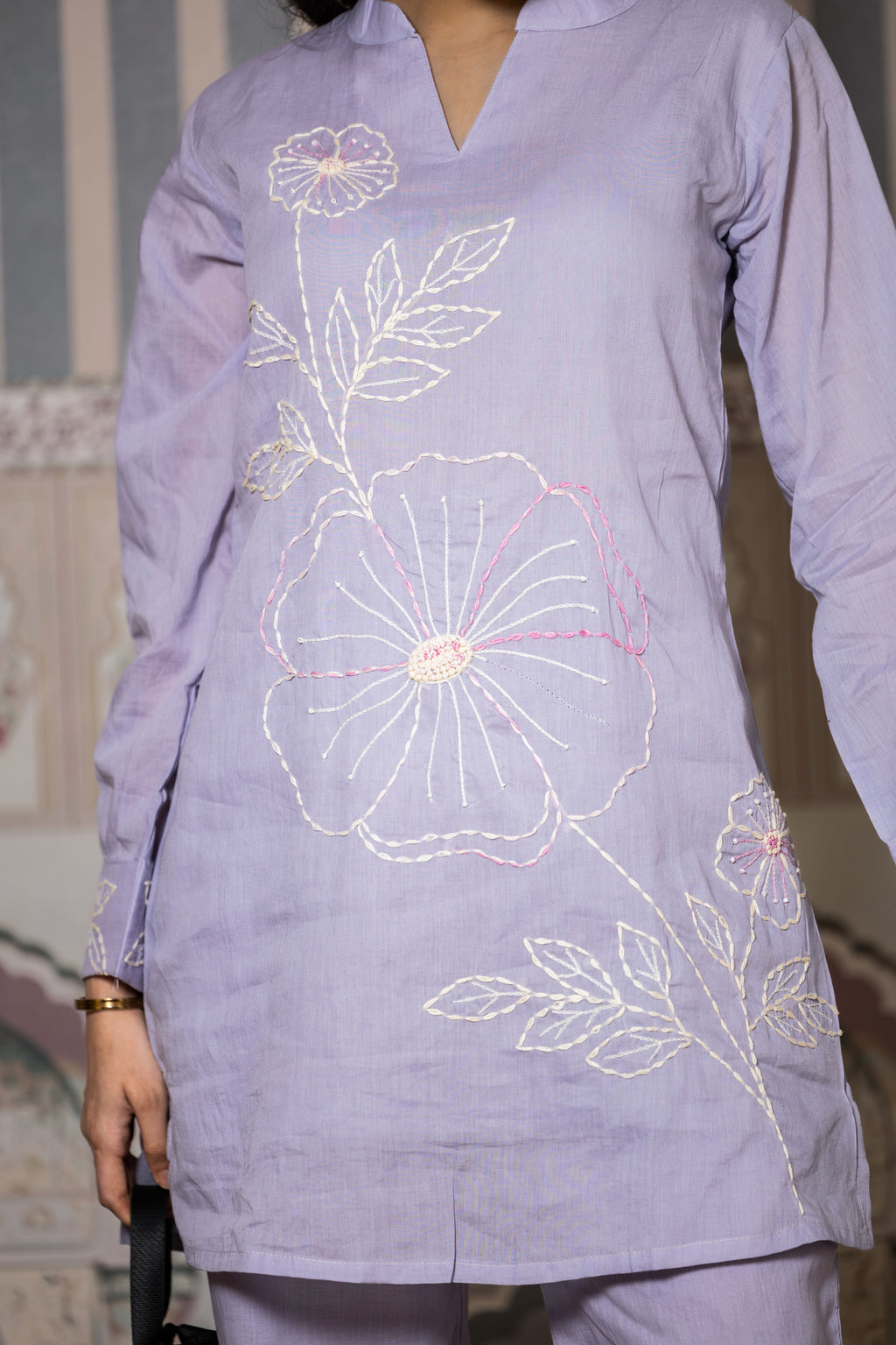 Noor — Soft Lavender Mal Cotton