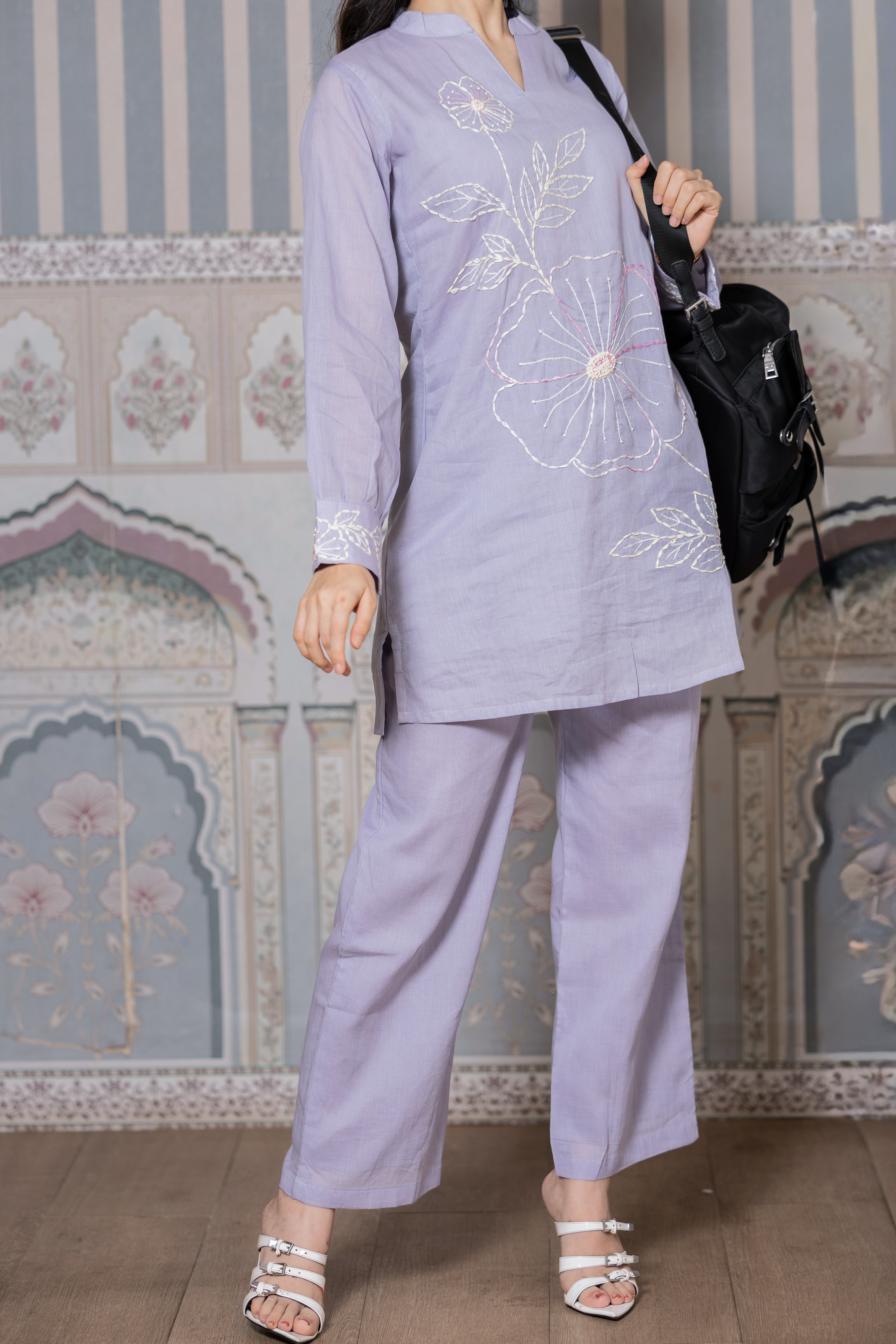 Noor — Soft Lavender Mal Cotton