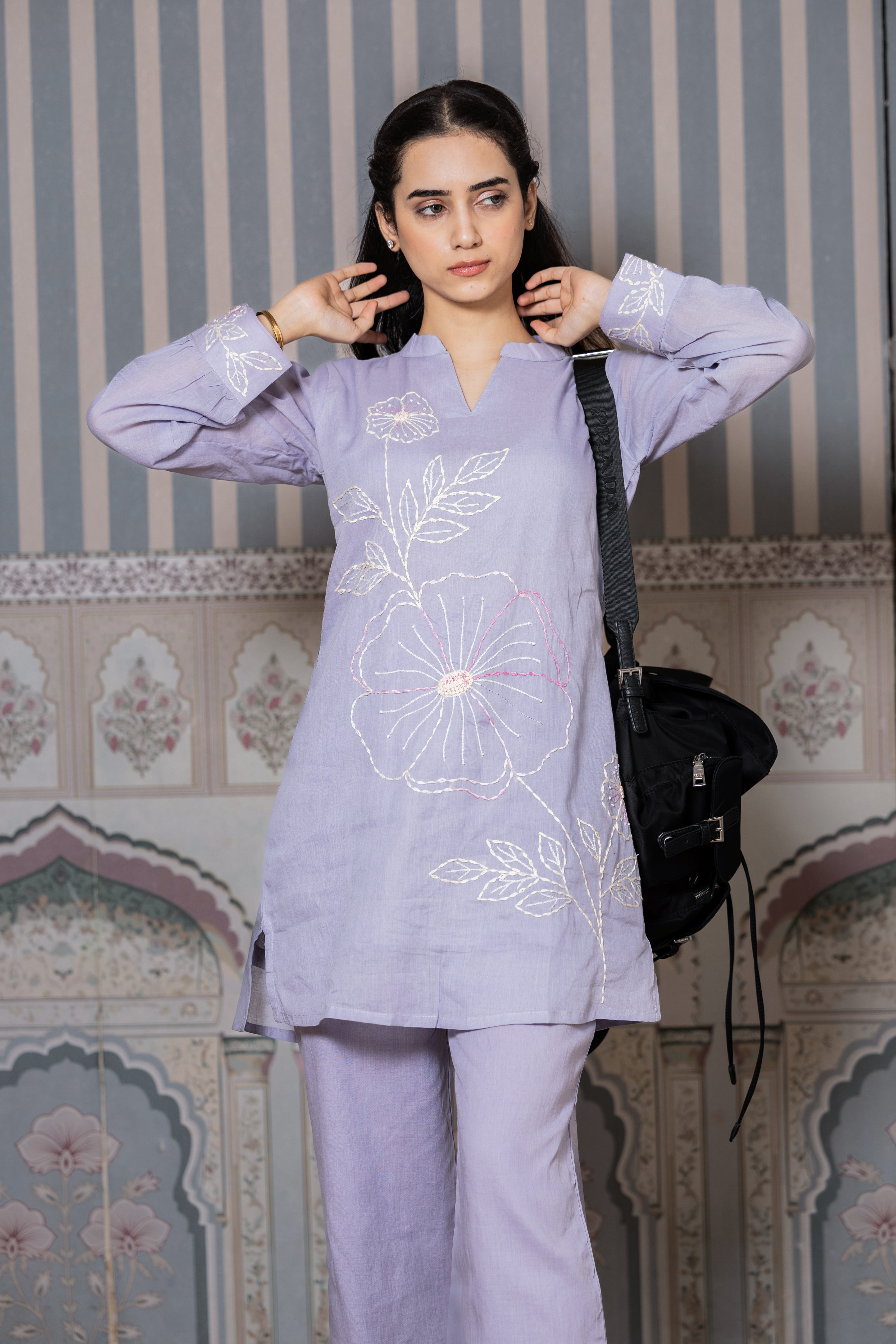 Noor — Soft Lavender Mal Cotton