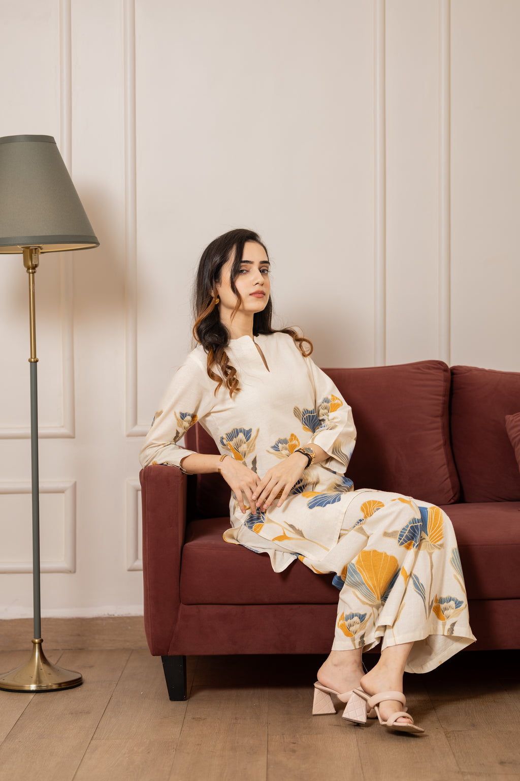 Rida - Cotton Flex Creamy Floral