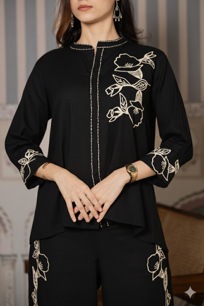 Saba 2.0 – Cotton Flex with Statement Flared