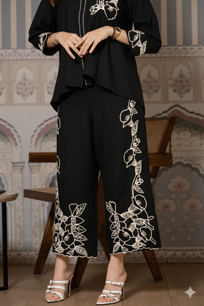 Saba 2.0 – Cotton Flex with Statement Flared